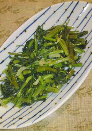 空芯菜の炒め物-レシピのメイン写真