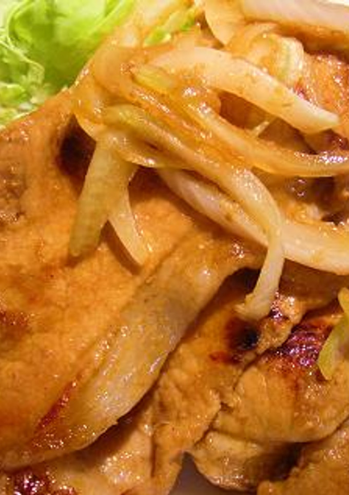 豚の生姜焼き♪めんつゆで簡単に！-レシピのメイン写真