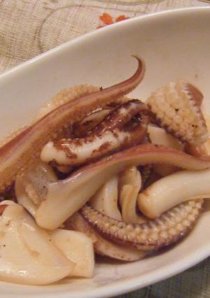 ★アオリイカのゲソのバター醤油★-レシピのメイン写真