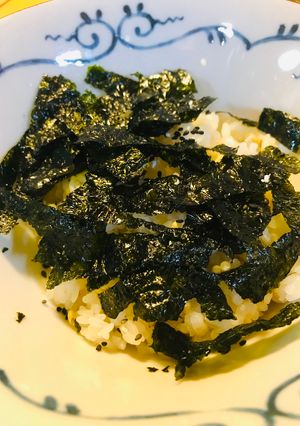 毎日のしろごはん●ごましお韓国海苔ごはん-レシピのメイン写真