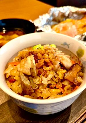 簡単激旨香ばしい！プロの基本の五目炊き込みご飯＊-レシピのメイン写真