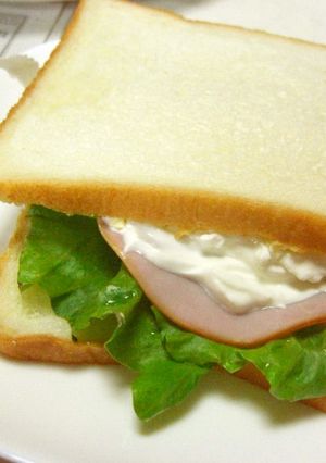 カッテージチーズ風サンドイッチ-レシピのメイン写真