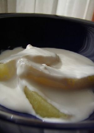 旬の果物・濃厚カスピソース添え-レシピのメイン写真