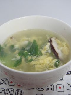 ☆青梗菜と春雨の中華スープ☆-レシピのメイン写真