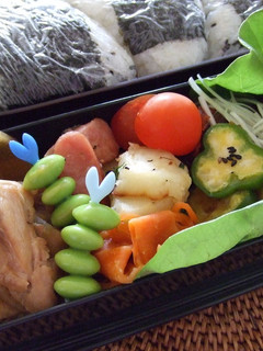 ☆枝豆だんご☆簡単!お弁当!キャラ弁!-レシピのメイン写真