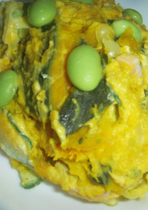 南瓜サラダ（新玉ねぎ入り）-レシピのメイン写真