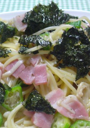 家族が大好き☆ネバっとしたパスタ-レシピのメイン写真