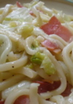 レタスでさっぱり☆塩ダレ焼きうどん-レシピのメイン写真