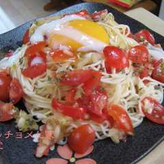 รูปของ そうめんとまとかっぺりーに。