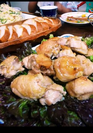 鳥もも肉でハワイ風☆バッファローウィング-レシピのメイン写真