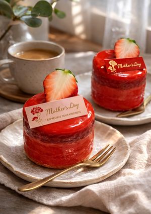ミラーケーキ-レシピのメイン写真