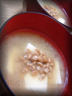 -納豆好き♡味噌汁❤--レシピのメイン写真