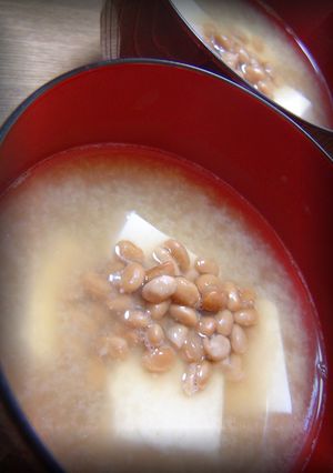 -納豆好き♡味噌汁❤--レシピのメイン写真