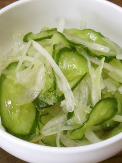 新玉ねぎの甘い酢の物-レシピのメイン写真