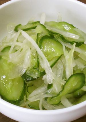 新玉ねぎの甘い酢の物-レシピのメイン写真