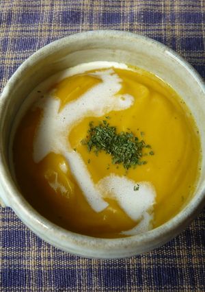１０分でできちゃうパンプキンスープ-レシピのメイン写真