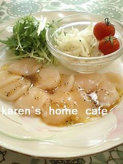 柚子胡椒でホタテのカルパッチョ-レシピのメイン写真