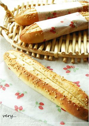 ごま油を使って 香ばしソフトフランス風-レシピのメイン写真