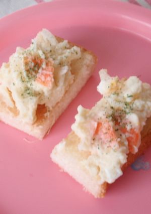 ♫ポテトサラダトースト♪-レシピのメイン写真
