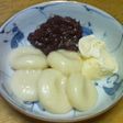 クリーム豆腐白玉
