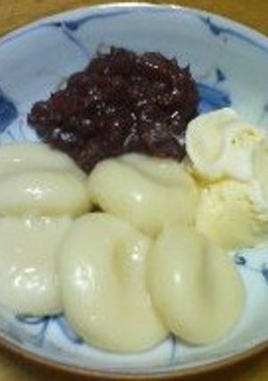 クリーム豆腐白玉-レシピのメイン写真