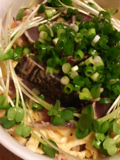 カツオのたたき丼-レシピのメイン写真
