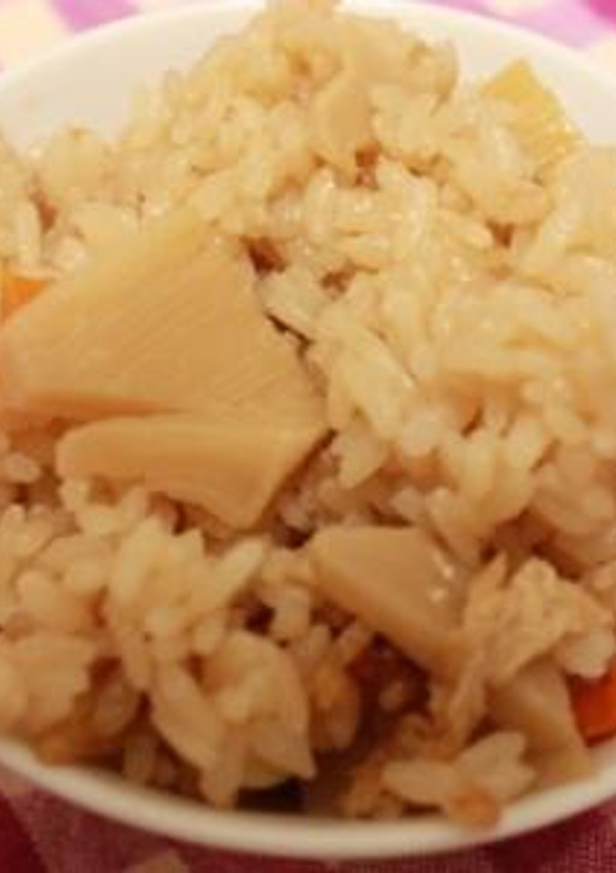 わが家のたけのこご飯♡-レシピのメイン写真
