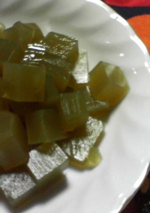 私のダイエット抹茶寒天-レシピのメイン写真