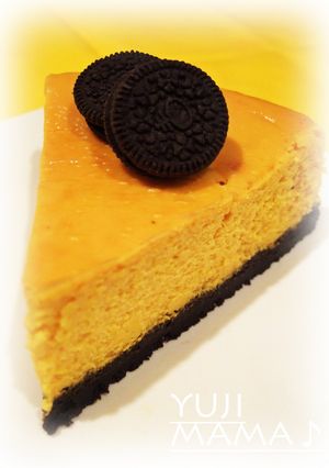 かぼちゃ★オレオ★激ウマ濃厚チーズケーキ-レシピのメイン写真