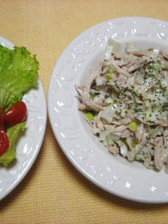 むね肉のまきまきサラダ-レシピのメイン写真