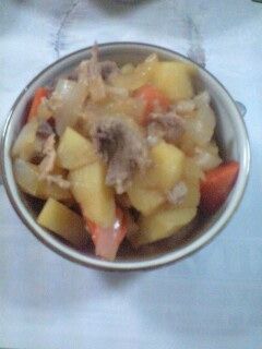 レンジで簡単♪肉じゃが-レシピのメイン写真