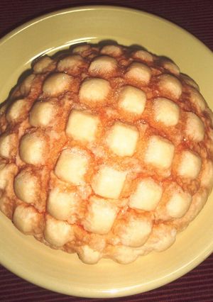 ～簡単～焼きたてメロンパンの食感に！-レシピのメイン写真