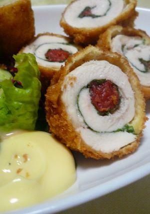 鶏のささみロール-レシピのメイン写真