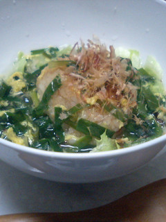 朝から元気!!野菜たっぷりスープ飯♪-レシピのメイン写真