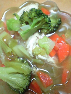 野菜たっぷり♪ チキンスープ-レシピのメイン写真