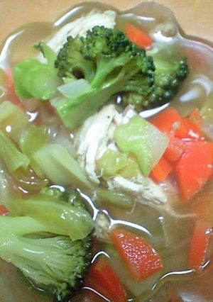 野菜たっぷり♪　チキンスープ-レシピのメイン写真