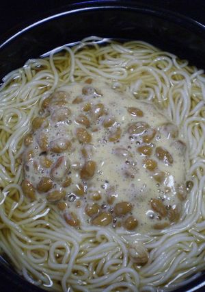 ★納豆ソーメン★-レシピのメイン写真