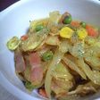 カレー風味のジャーマンポテト♪