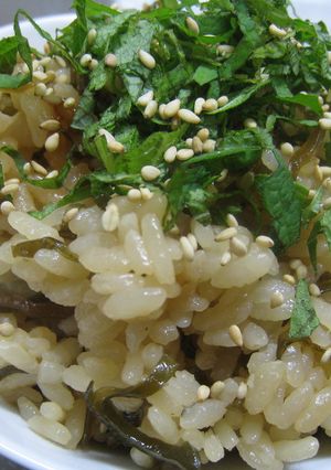 ♪塩昆布の炊き込みご飯♪-レシピのメイン写真