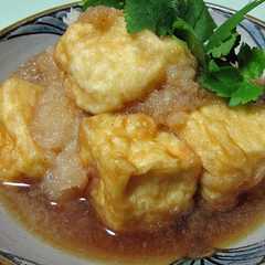 รูปของ おろしでさっぱり☆とろける揚げ出し豆腐