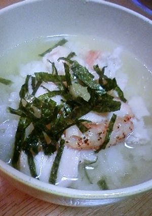 鶏はむ茶漬け-レシピのメイン写真