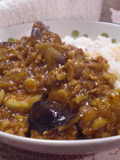 フライパンで作る☆ナスと豚肉のカレー-レシピのメイン写真