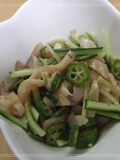 鶏ハムのさっぱり酢の物-レシピのメイン写真