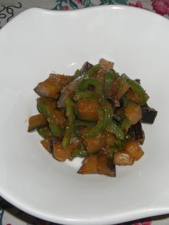 茄子とピーマンの味噌炒め-レシピのメイン写真