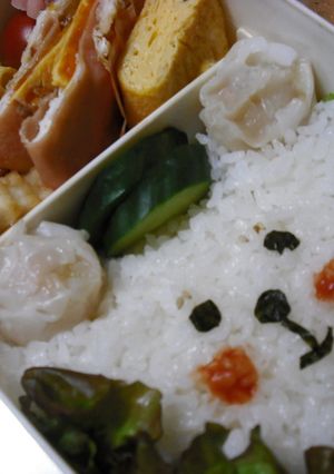 キャラ弁☆　完成♪大好評くまたん弁当-レシピのメイン写真
