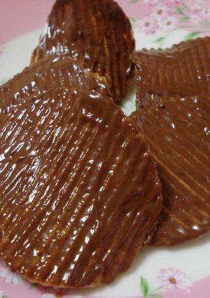 ポテチでチョコのおやつ☆-レシピのメイン写真