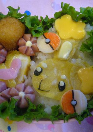ｷｬﾗ弁　　ﾐﾐﾛﾙ＆ﾓﾝｽﾀｰﾎﾞｰﾙ-レシピのメイン写真