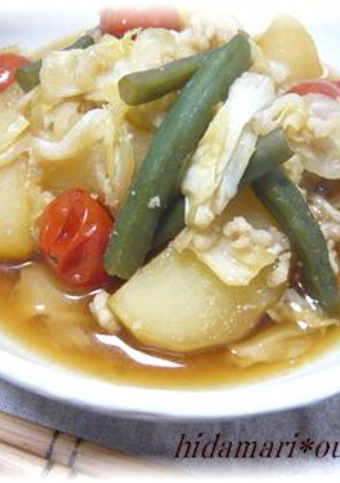 ポトフの材料で簡単和風煮物-レシピのメイン写真