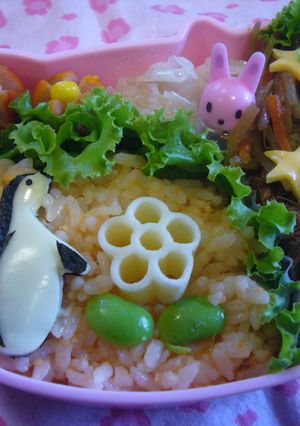 キャラ弁 簡単型抜きキャラシート-レシピのメイン写真