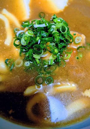ルウとめんつゆで簡単カレーうどん♪-レシピのメイン写真